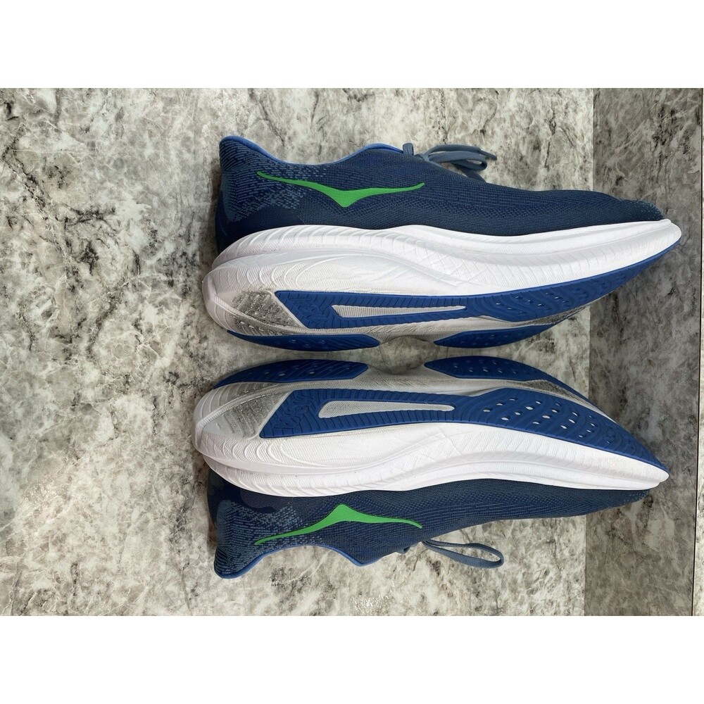 Hoka One One Mens Mach 6 1147790 DHN Blue Running Shoes Sneakers Size 13D - Picture 6 of 10